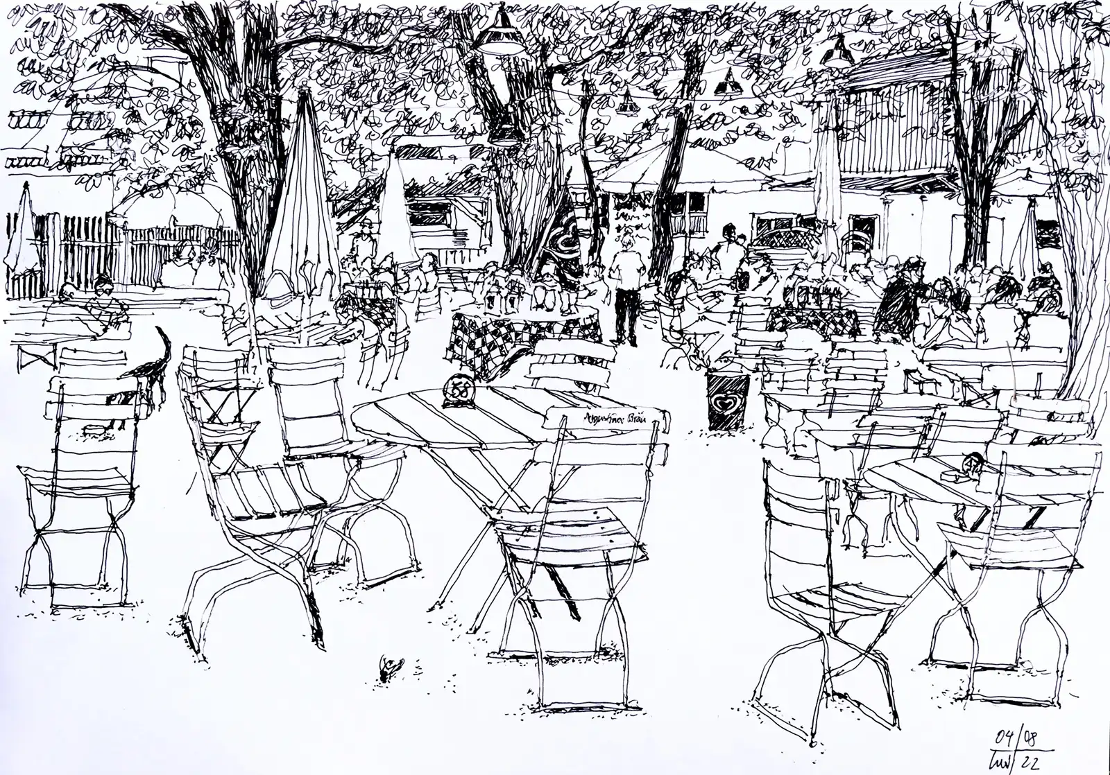 Biergarten Gasthaus zur Schleuse